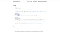 Desktop Screenshot of bernardjhuang.com